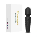 Kingwand Handheld Personal Mini Massager Tool– Waterproof, Usb Rechargeable, 10