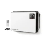 Vagkri Quiet Electric Space Heater, Wall Mounted Heater 1500w Fast