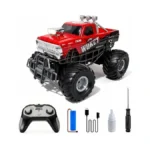 Highspeed Entry Level Red Rc Monster Truck With Light Spray