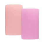 Tontukatu Stretchy Fitted Crib Sheets Set 2 Pack Portable Crib