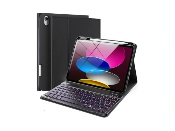 Tecknet For Ipad A16 11th/10th Generation Case With Keyboard, 7