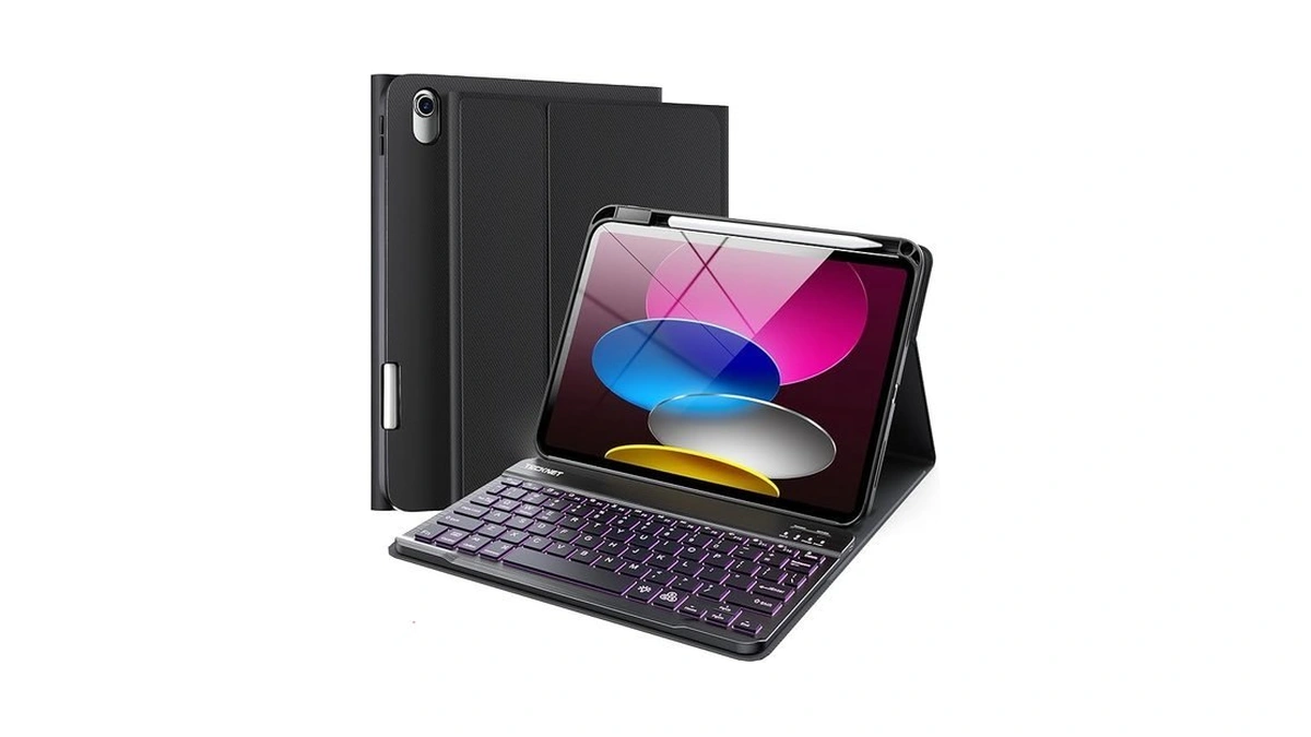 Tecknet For Ipad A16 11th/10th Generation Case With Keyboard, 7