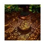Hongland Solar Lanterns Outdoor Gifts For Women, Waterproof Hollowed-out Owl
