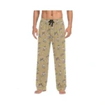 Ollabaky Men's Pajama Pants Yoga Dogs Australian Shepherd Sleepwear Lounge
