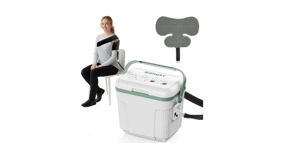 Icenurt Cold Therapy Machine With Programmable Timer, Portable Ice Machine