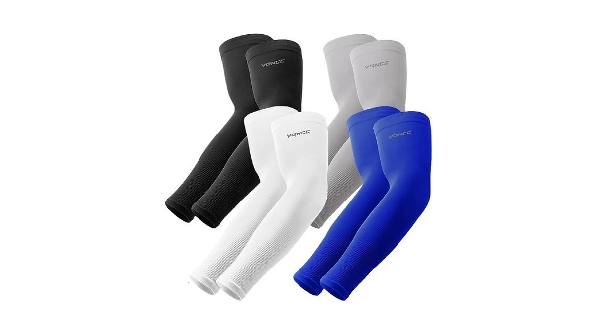 Yqxcc 4 Pairs Arm Sleeves, Cooling Uv Sun Protection Sports