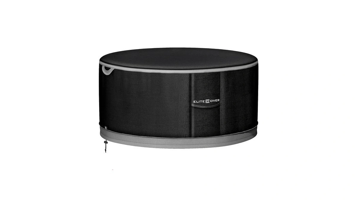 Elitecover 32 Inch 600d Heavy Duty Outdoor Fire Pit Cover