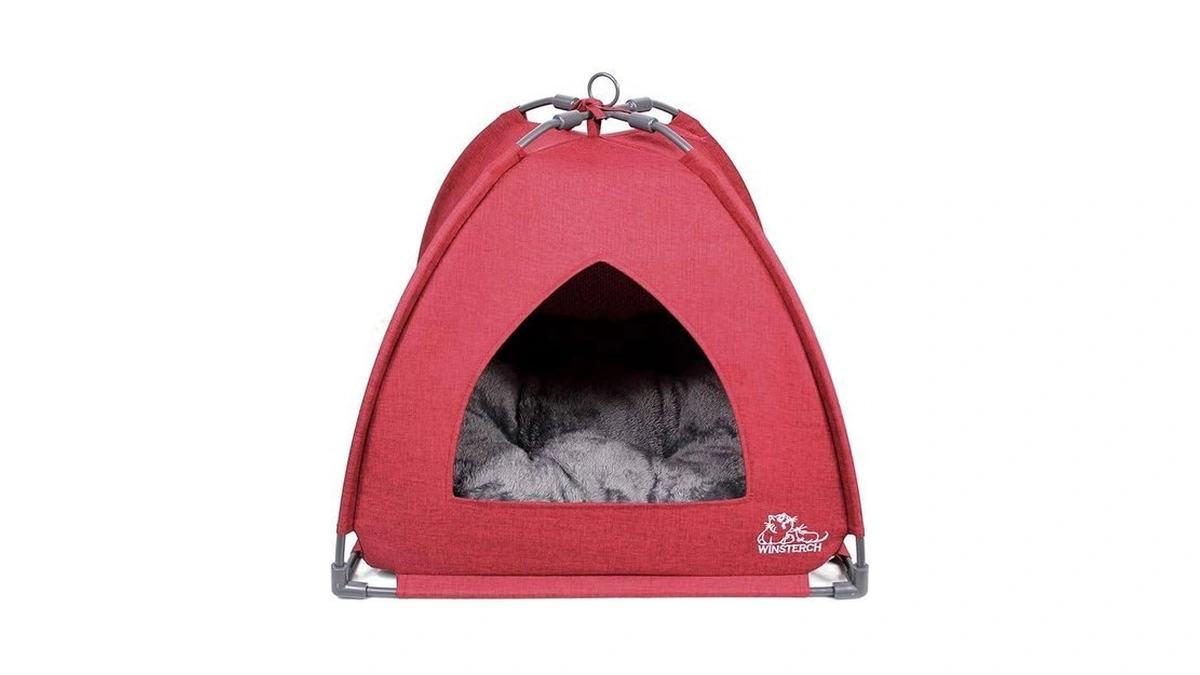 Winsterch Cat Bed Cave For Indoor Cats, Small Pet Tent