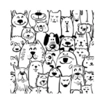 Fiula Peel And Stick Wallpaper Contact Paper Black And White