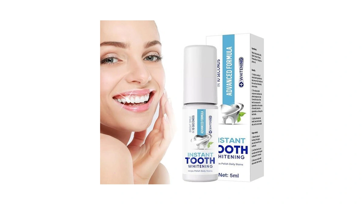 Tooth Paint, Instant Teeth Whitening Gel, Portable Tooth Polish For