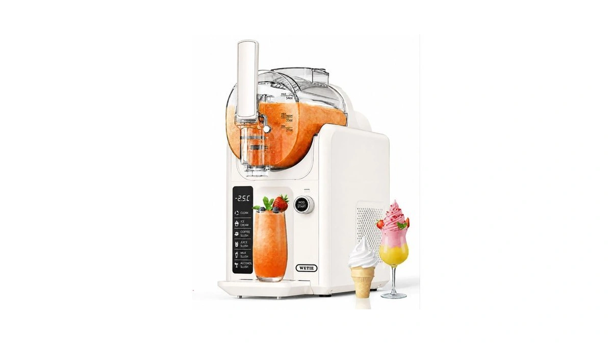 Wetie Slushie Machine, 82oz Slushy Machine For Home With Adjustable