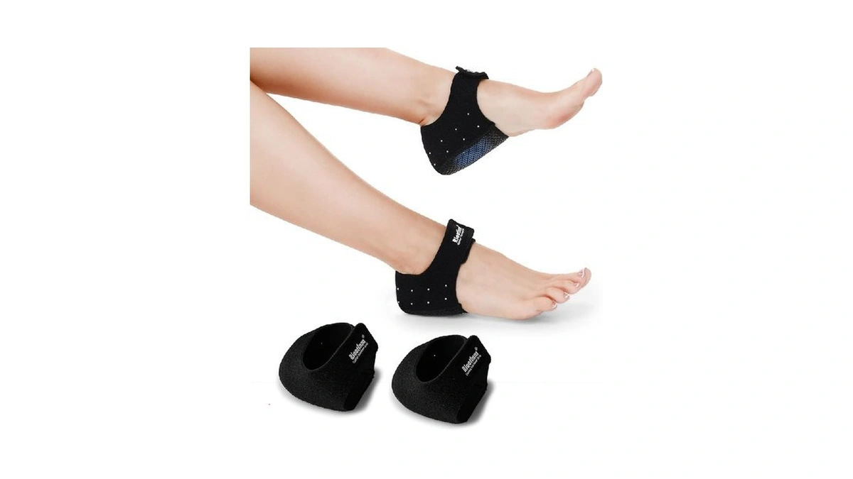 Riootlnm Heel Protector Cushion Inserts Pads, Plantar Fasciitis, Heels Spur