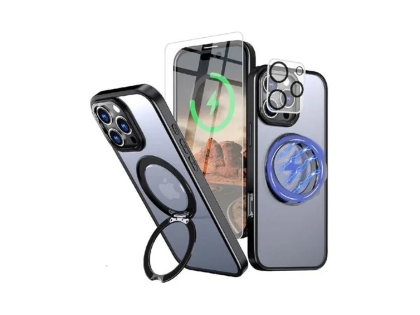 Bonkier For Iphone 16 Pro Max Case With Screen Protector