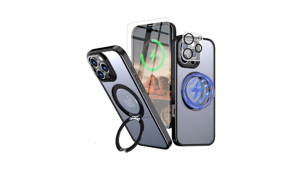 Bonkier For Iphone 16 Pro Max Case With Screen Protector