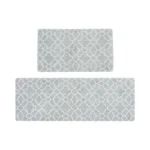 Freshmint Kitchen Mat Set Of 2, Anti-fatigue Cushioned Kitchen Mats