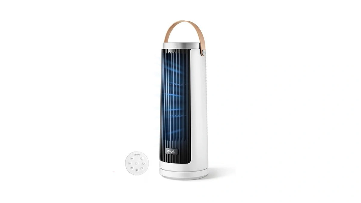 Levoit Tower Fan For Bedroom, 20db Quiet Desk Fan With