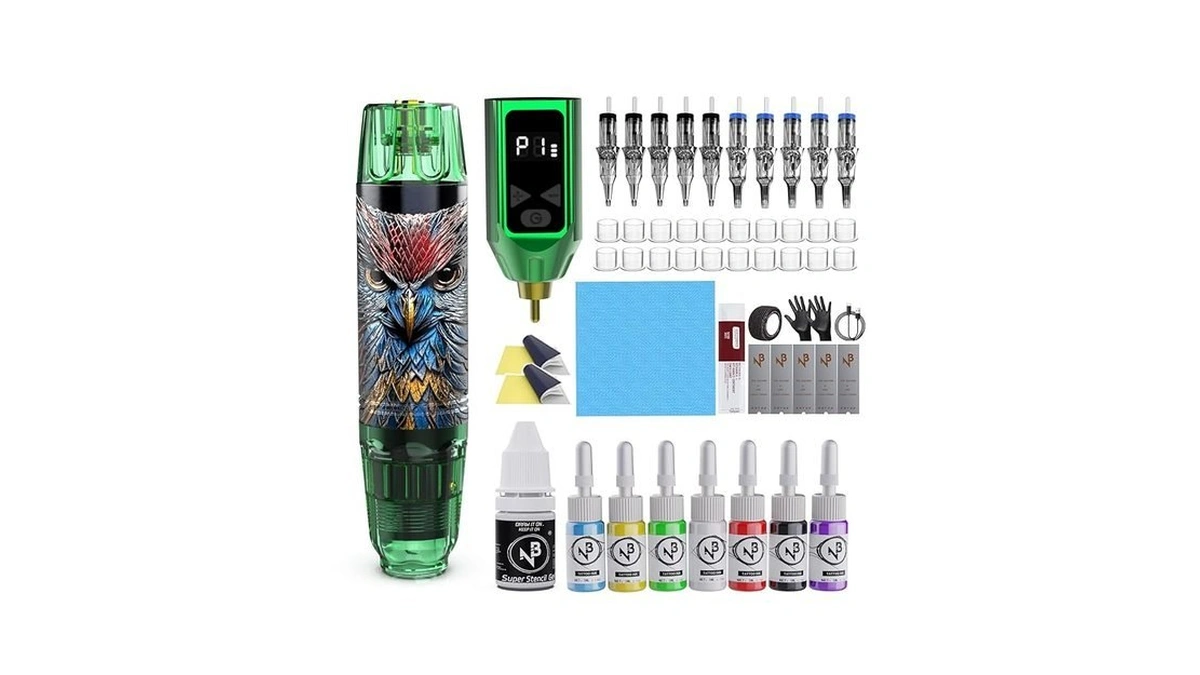 Wireless Tattoo Kit Tattoo Gun Kit Tattoo Machine Kit With