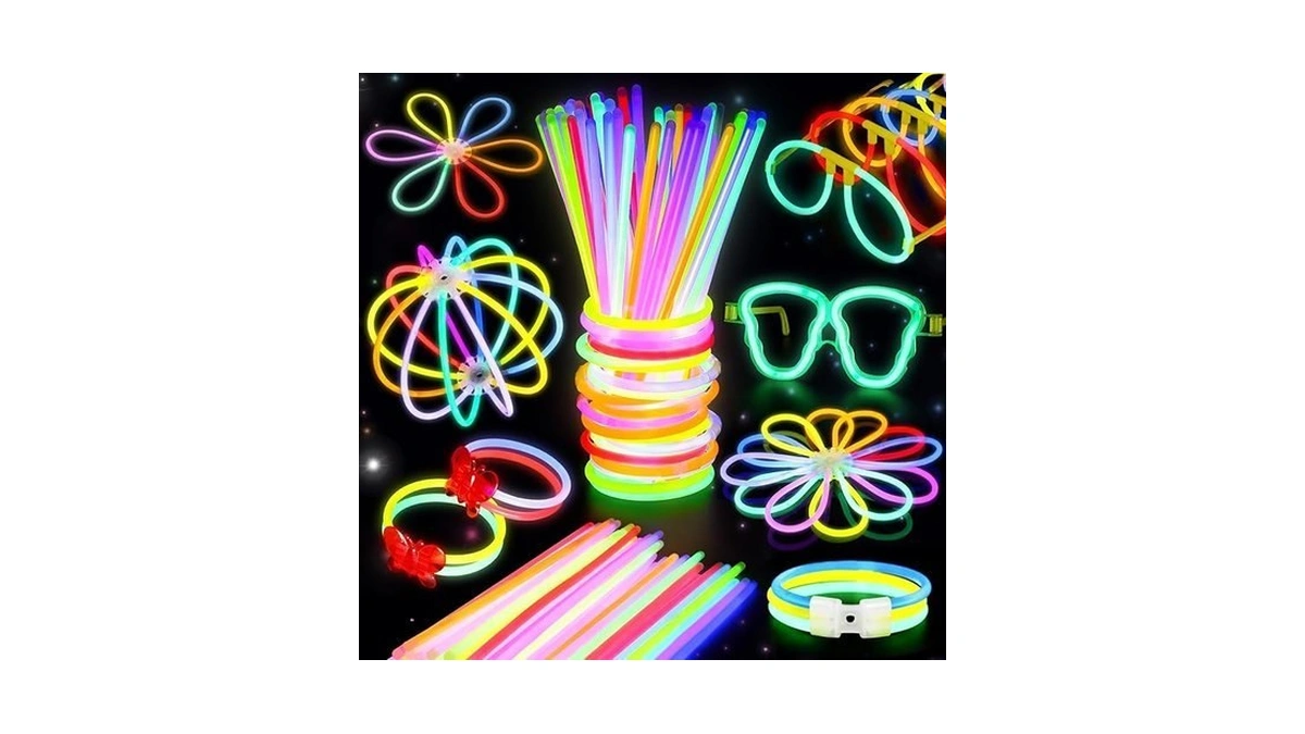 Budi 467pcs Glow Sticks Party Favors For Kids Adults Glow