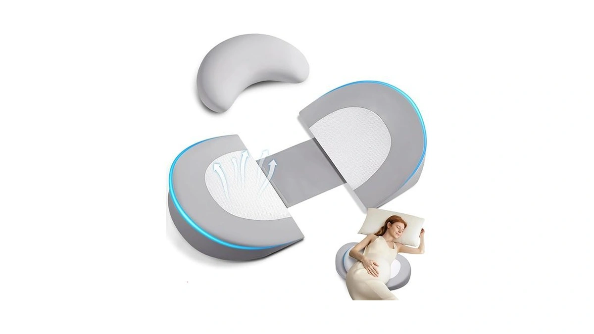 Pregnancy Pillow Wedge For Belly Support, Maternity Pillow For Pregnant