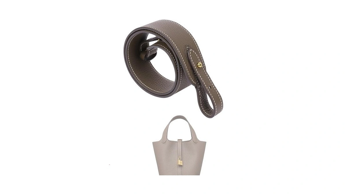 Xyjg Tc Leather Strap For Hermes Picotin/lindy/evelyne Bag, Multi Length