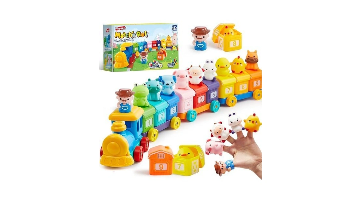 Play-act Learning Toy For Toddlers 1 2 3 Years Old,