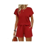 Yokgo 2 Piece Sets For Women Summer Lounge Short Sets