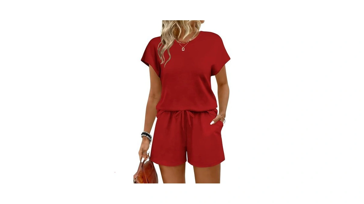 Yokgo 2 Piece Sets For Women Summer Lounge Short Sets