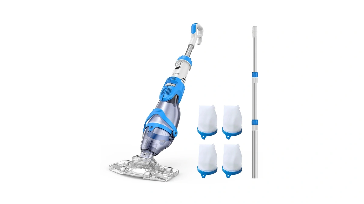 Ogery Pool Vacuum For Above Ground Pool, 18.5gpm Powerful Suction,