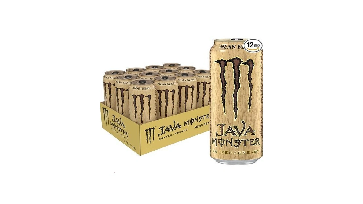 Monster Energy Java Monster Mean Bean, Coffee + Energy Drink,