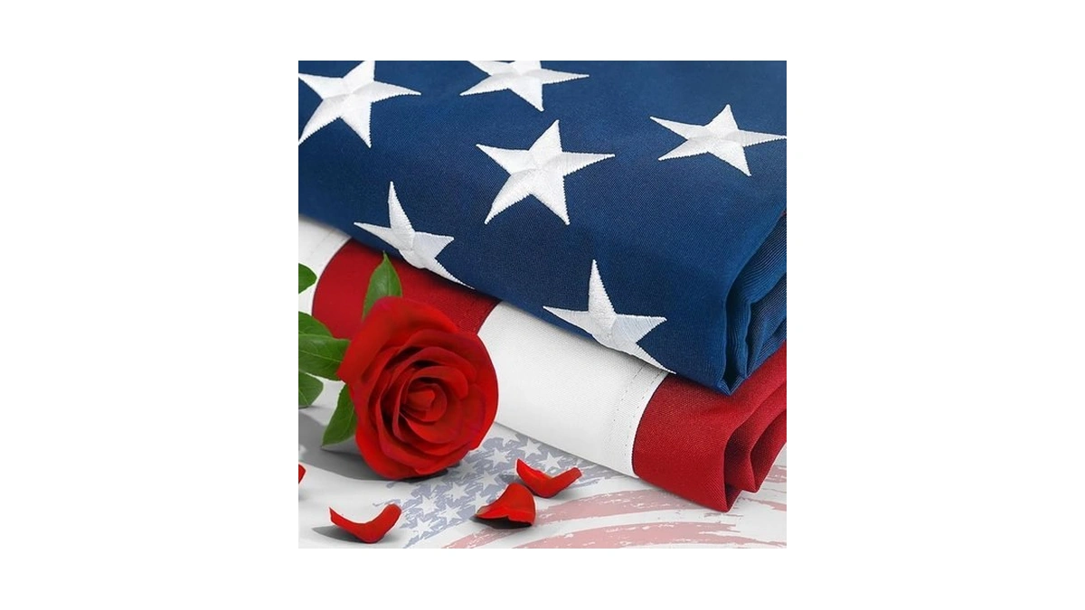 American Flags For Outside 4x6ft Tear Proof Usa Outdoor Heavy