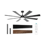 Tcl Ceiling Fans With Lights And Remote: 8 Blades, Quiet