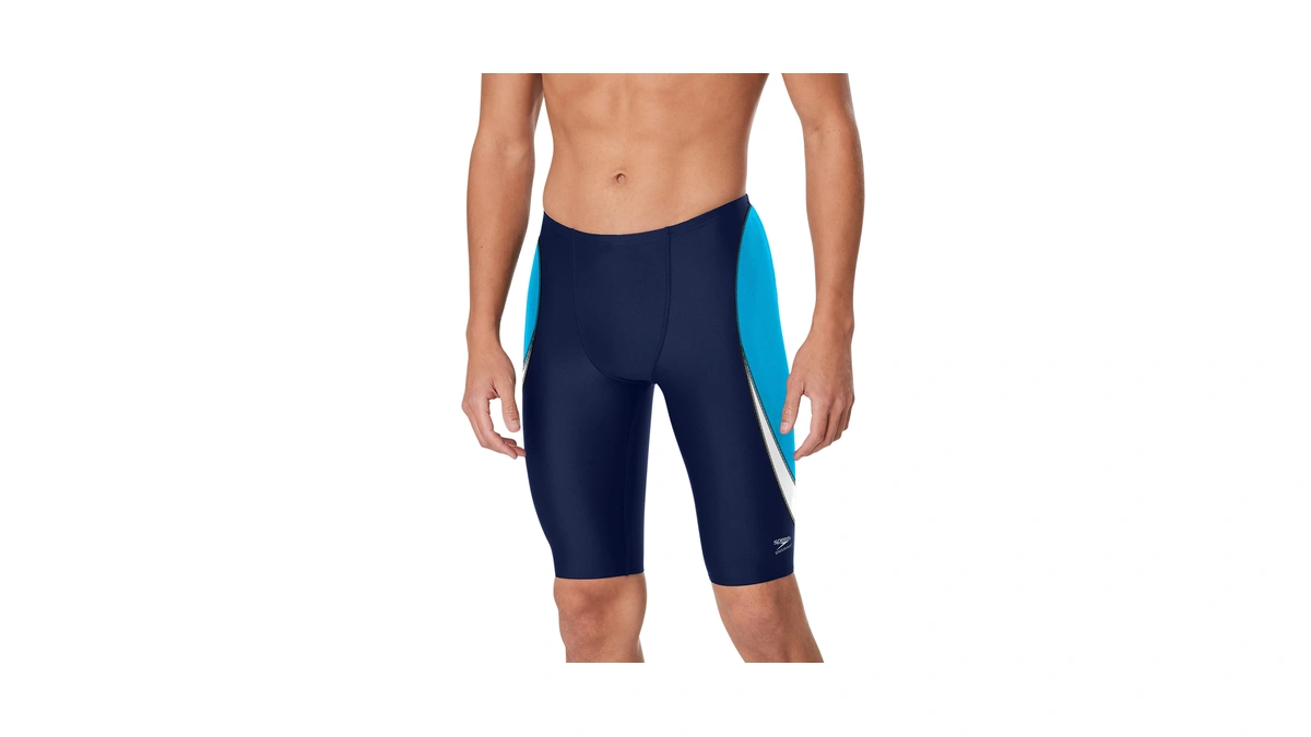 Speedo Men's Swimsuit Jammer Endurance+ Splice Team Colors
