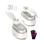 Atonep Portable Travel Steamer For Clothes, 2-in-1 Steamer & Iron