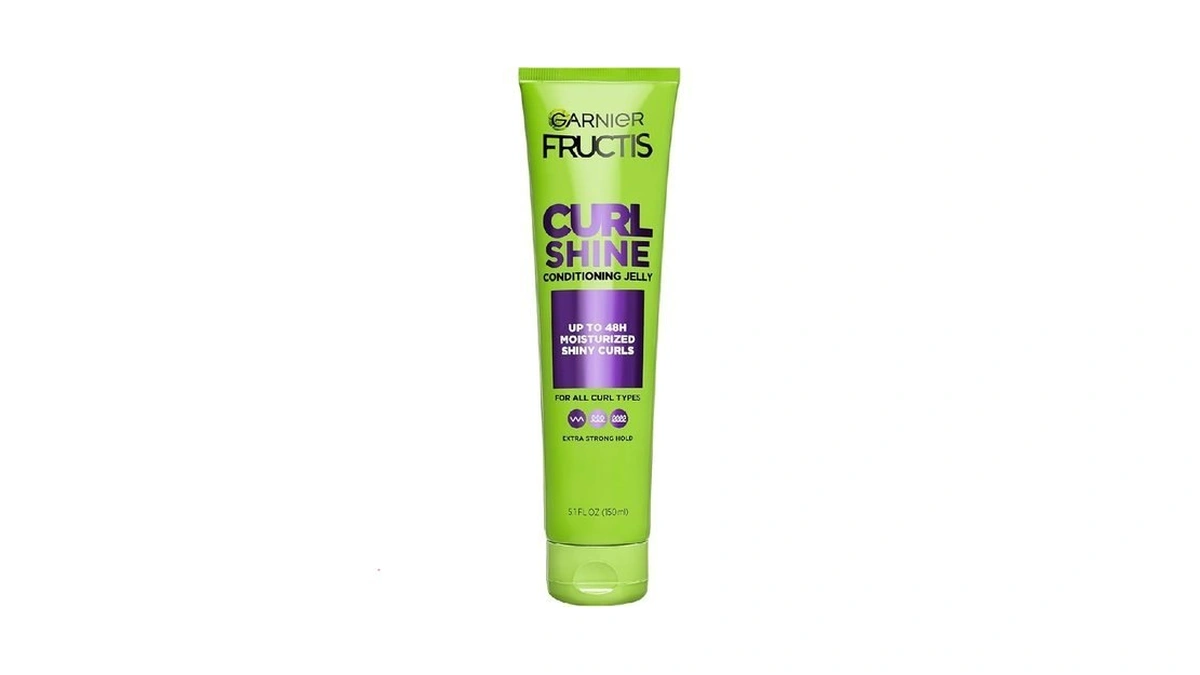 Garnier Fructis Curl Shine Conditioning Hair Gel, Frizz Control For