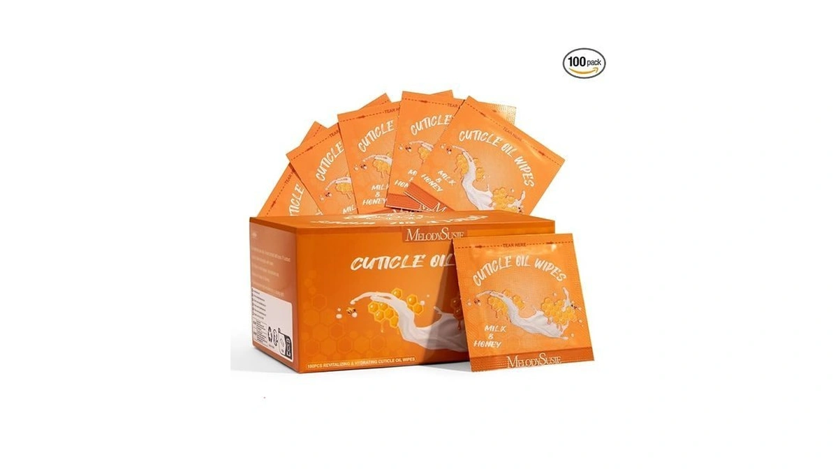 Melodysusie 100pcs Mini Cuticle Oil For Nail,hydrating Nail & Cuticle