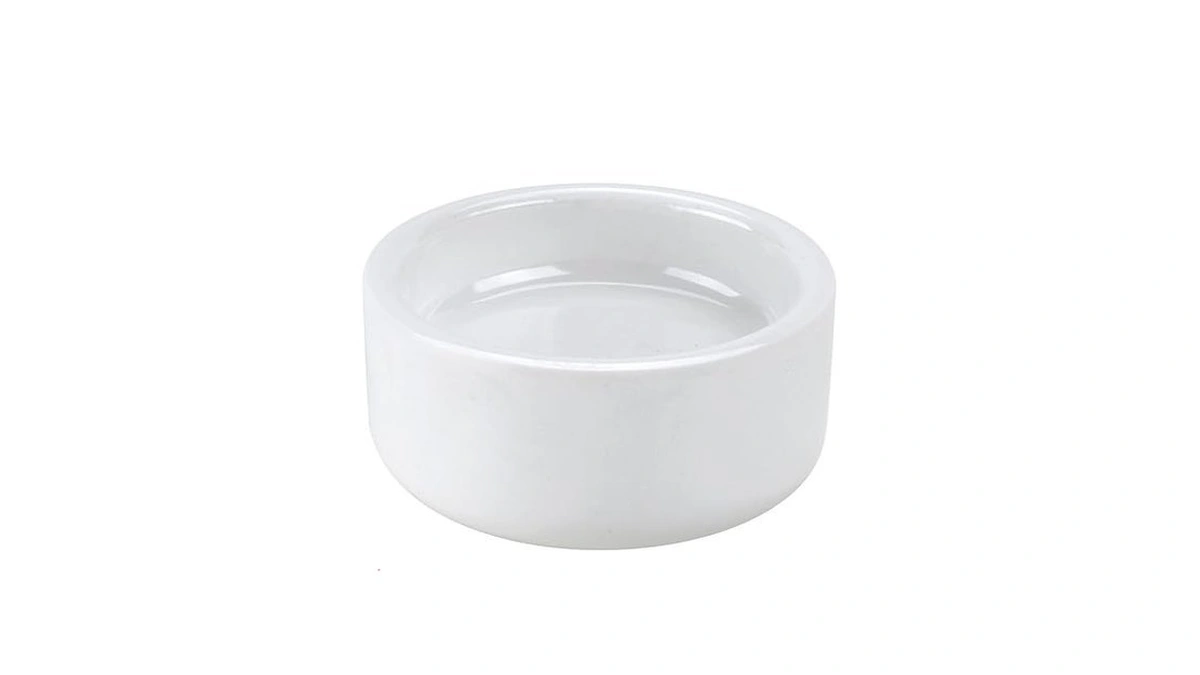 American Metalcraft Pslt2 Sauce Cup, Round, Porcelain, 1oz. Capacity, 2-1/8"