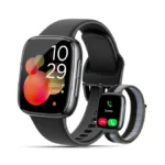 Quican Smart Watch For Women Men (2 Bands), 1.85" Amoled