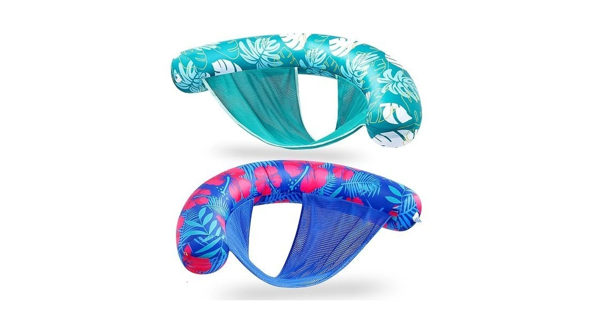 Sloosh Pool Floats Chairs Adult,2 Packs Inflatable Noodle Chair With