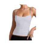 Pinkmstyle Womens Sleeveless Camisole Tank Tops Spaghetti Strap Backless Cami