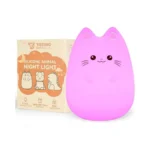Tozing Night Light For Kids, Led Cat Squishy Animal Lamp