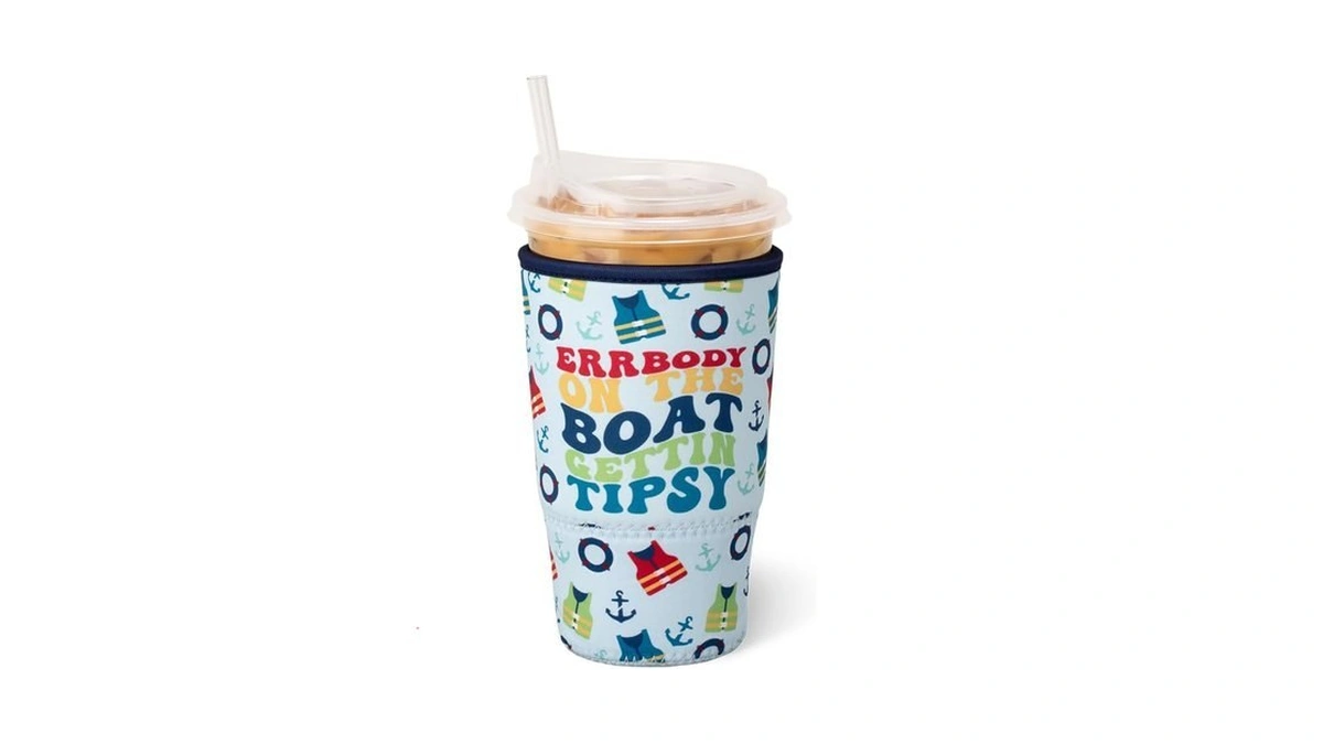Swig Life Large Iced Cup Coolie, 30-32oz Iced Coffee Cup
