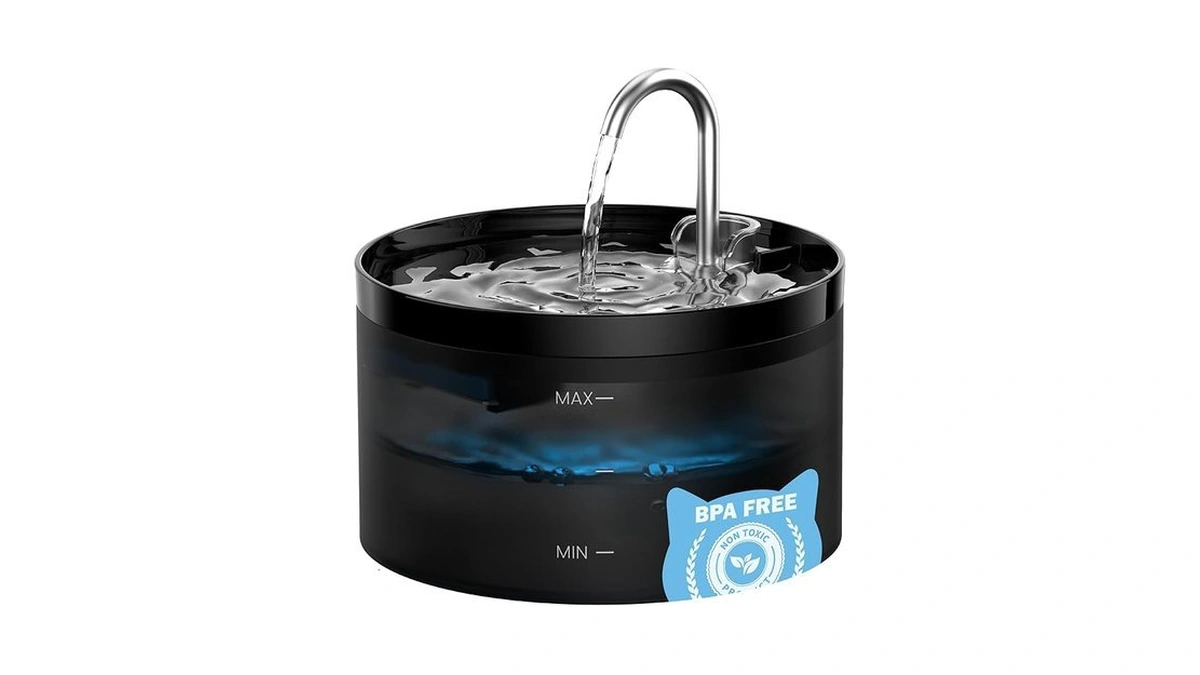 Cat Water Fountain: Dog Bowl Fountains - Automatic Pet Dispenser