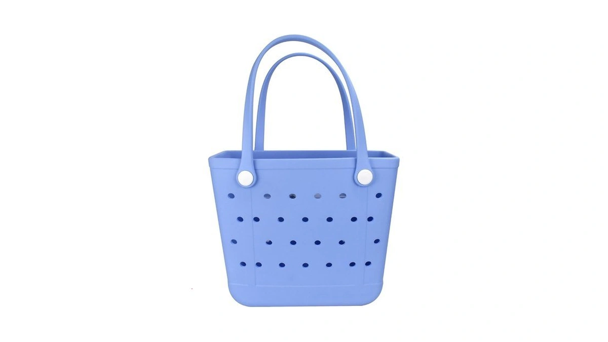Addoklm Lightweight Extra Large Rubber Beach Bag Small Mini Tote