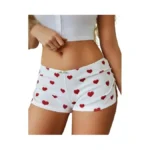Avidlove Cute Micro Pajamas Shorts For Women Low Rise Side