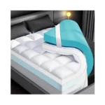 Dual Layer Memory Foam Mattress Topper For Pain Relief With