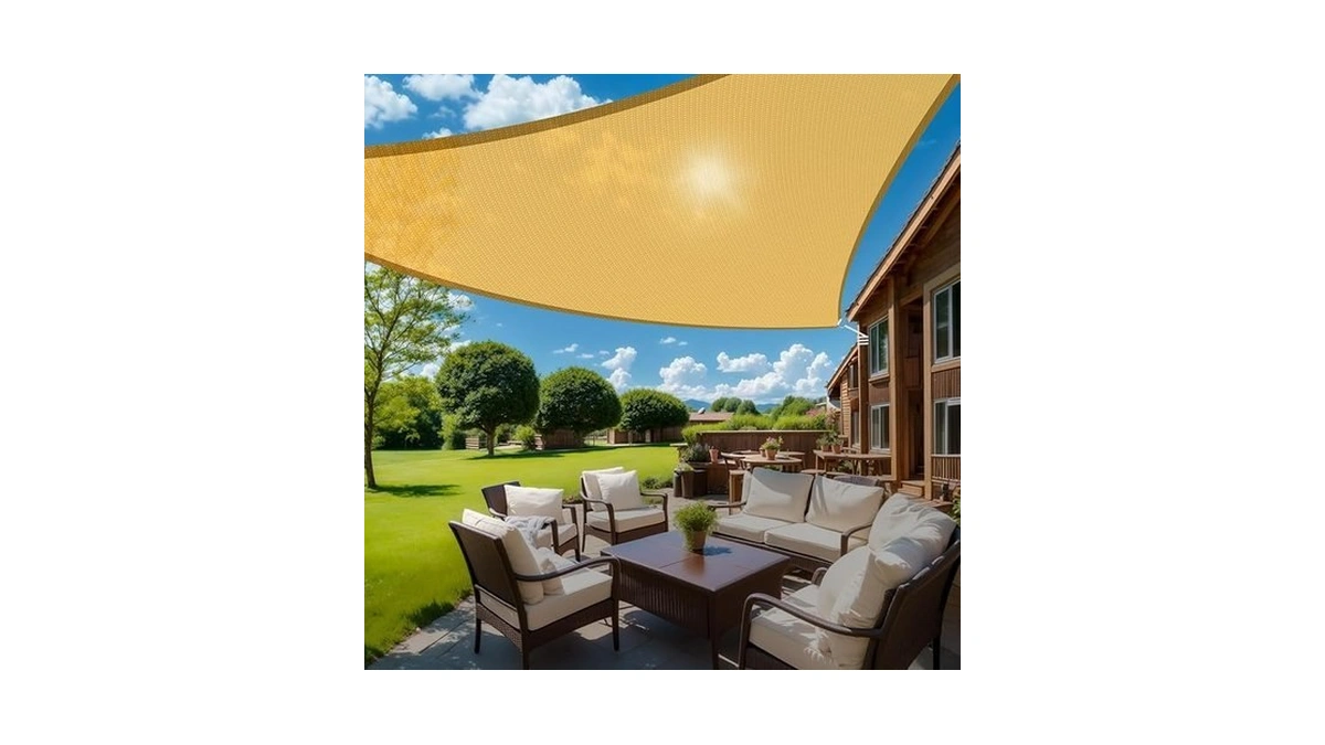 Happytrends Sun Shades Outdoor Patio,heavy Duty Shade Sail Uv Protection