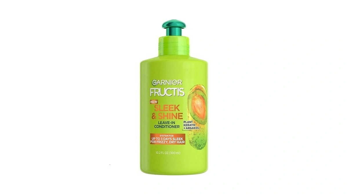 Garnier Fructis Sleek & Shine Leave-in Conditioning Cream For Frizzy,