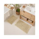 Cupic Cupid Chenille Bathroom Rugs Sets 2 Piece, Bathroom Rugs