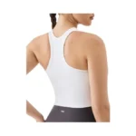 K-swiss Women's Racerback Crop Tank Top With Built-in Padding -
