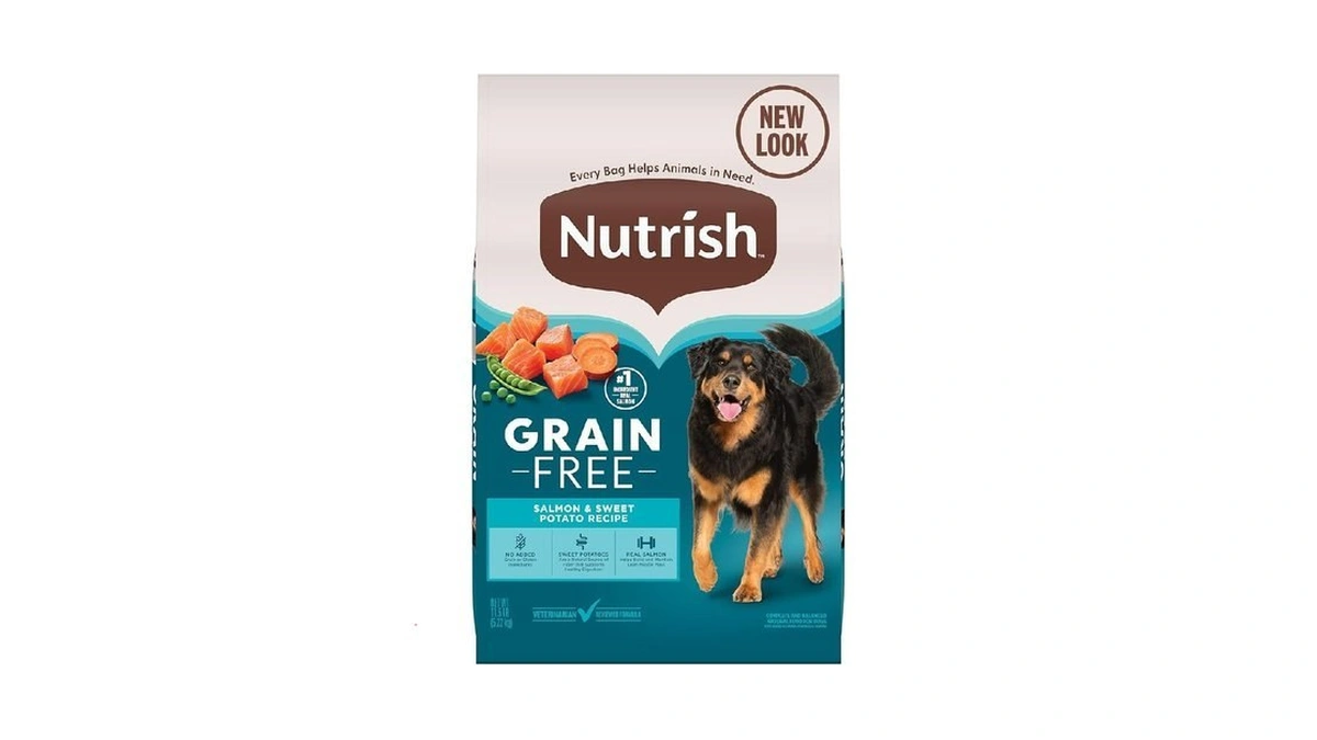Nutrish Grain Free Salmon & Sweet Potato Recipe Dry Dog